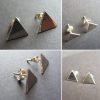 Solid triangle stud