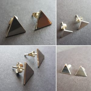 Solid triangle stud