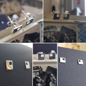 Square Cut Out Earring