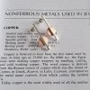 Sterling silver bar and copper circle drop stud earrings - mixed metal geometric design by Two Love Design